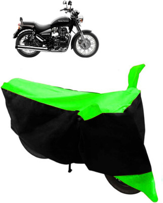 Elegance Two Wheeler Cover for Royal Enfield(Thunderbird 350, Green)