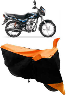 APNEK Waterproof Two Wheeler Cover for Bajaj(CT100, Orange)