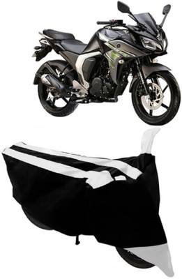 Elegance Two Wheeler Cover for Yamaha(Fazer, White)