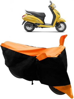 Elegance Two Wheeler Cover for Honda(Activa 5G, Orange)