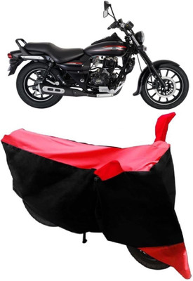 AutoRock Two Wheeler Cover for Bajaj(Avenger 220 Street, Red)
