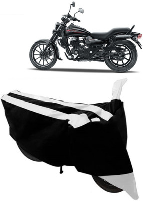 APNEK Two Wheeler Cover for Bajaj(Avenger 150 Street, White)