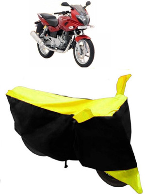 THE REAL ARV Waterproof Two Wheeler Cover for Bajaj(Pulsar 220 DTS-i, Yellow)