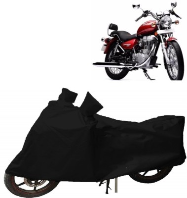 Ascension Two Wheeler Cover for Royal Enfield(Twin spark, Black)