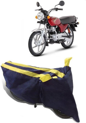 THE REAL ARV Waterproof Two Wheeler Cover for Bajaj(Boxer, Yellow)