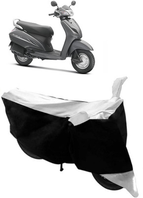Elegance Two Wheeler Cover for Honda(Activa 3G, White)