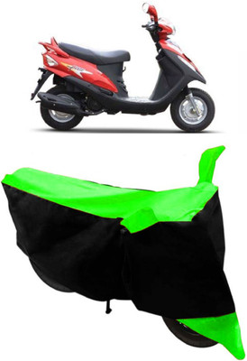 AutoRock Two Wheeler Cover for Mahindra(Flyte, Green)