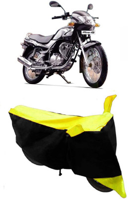 AutoRock Two Wheeler Cover for TVS(Fiero F2, Yellow)