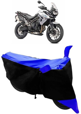 APNEK Two Wheeler Cover for Triumph(Tiger 800 XR, Blue)