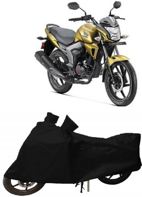 Elegance Two Wheeler Cover for Honda(CB Trigger, Black)