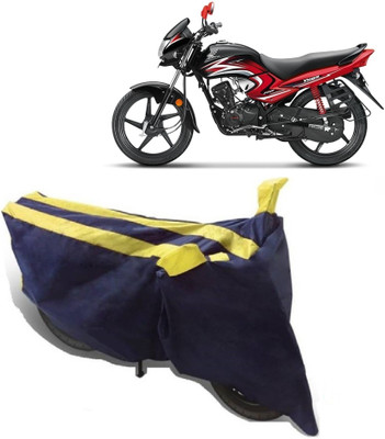 AutoKick Two Wheeler Cover for Honda(Dream Yuga, Yellow)