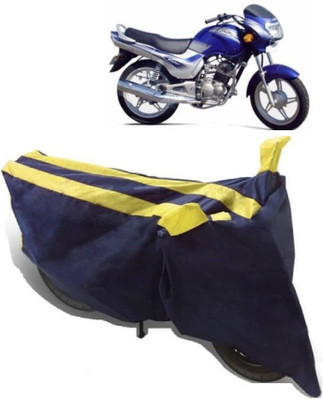 AutoKick Two Wheeler Cover for TVS(Victor GLX, Yellow)