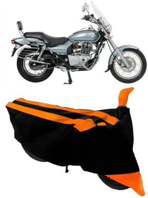 Elegance Two Wheeler Cover for Bajaj(Avenger 220 DTS-i, Orange)
