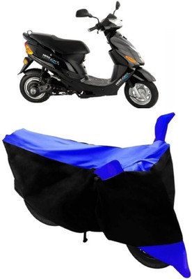 AutoRock Two Wheeler Cover for Hero(Electric Zippy, Blue)