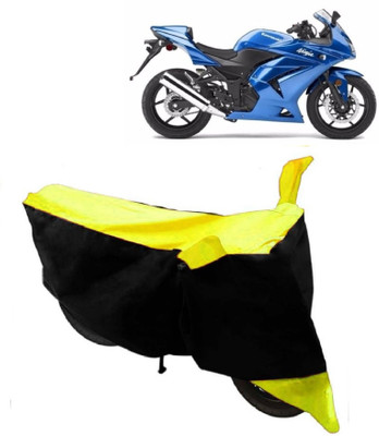 AutoKick Two Wheeler Cover for Kawasaki(Ninja 250, Yellow)