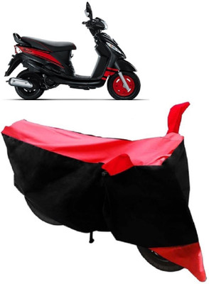 AutoKick Two Wheeler Cover for Mahindra(Kine, Red)
