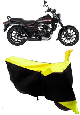 AutoKick Two Wheeler Cover for Bajaj(Avenger 220 Street, Yellow)