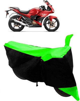 AutoKick Two Wheeler Cover for Hero(Karizma ZMR, Green)
