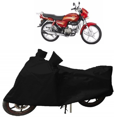 APNEK Two Wheeler Cover for Hero(Splendor, Black)