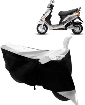 AutoRock Two Wheeler Cover for Hero(E Sprint, White)