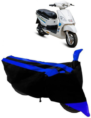 AutoKick Two Wheeler Cover for Hero(Electric, Blue)