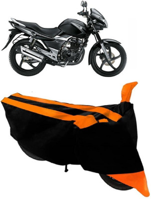 AutoRash Waterproof Two Wheeler Cover for Suzuki(GS 150R, Orange)