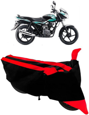 Elegance Two Wheeler Cover for Bajaj(Discover 100 DTS-i, Red)