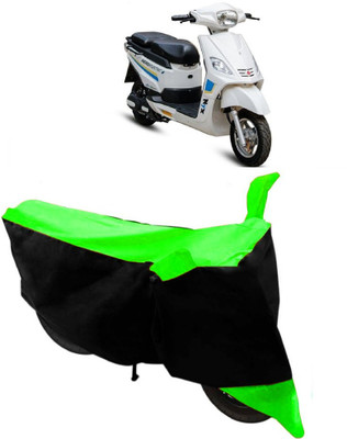 AutoRock Two Wheeler Cover for Hero(Electric, Green)