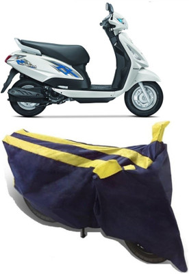 THE REAL ARV Waterproof Two Wheeler Cover for Suzuki(Swish, Yellow)