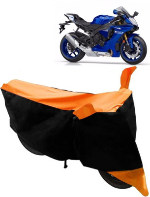 AutoKick Two Wheeler Cover for Yamaha(YZF R1, Orange)