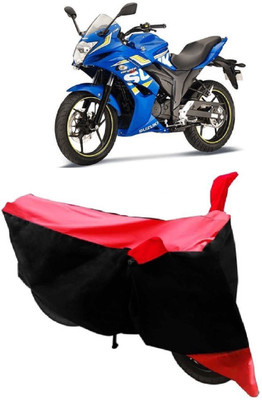 Elegance Two Wheeler Cover for Suzuki(Gixxer SF, Red)