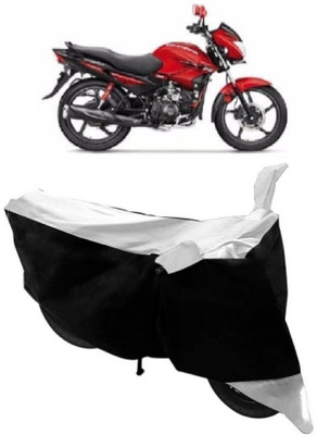 AutoKick Two Wheeler Cover for Hero(Glamour FI, White)