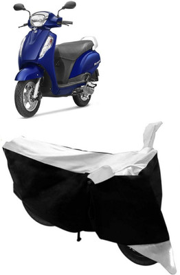 AutoRock Two Wheeler Cover for Suzuki(Access, White)