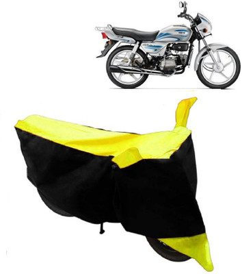AutoRock Two Wheeler Cover for Hero(Splendor Plus, Yellow)