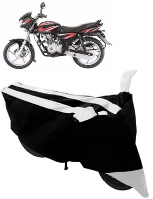 AutoRock Two Wheeler Cover for Bajaj(Discover 125 DTS-i, White)