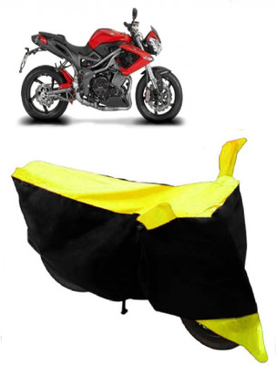 AutoKick Two Wheeler Cover for DSK Benelli(TNT R, Yellow)