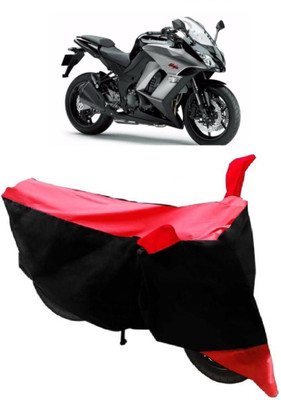 AutoKick Two Wheeler Cover for Kawasaki(Ninja 1000, Red)