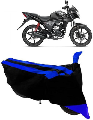 AutoKick Two Wheeler Cover for Honda(CB Twister, Blue)