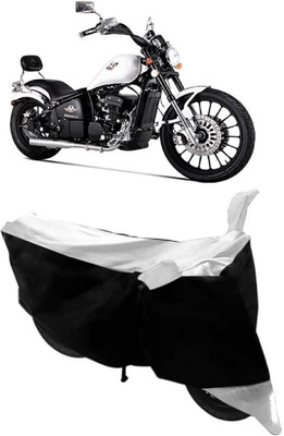 Elegance Two Wheeler Cover for FAB Regal Raptor(Bobber 350, White)