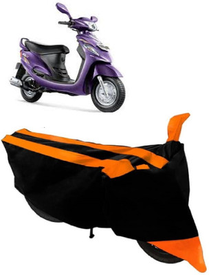 AutoRock Two Wheeler Cover for Mahindra(Rodeo, Orange)