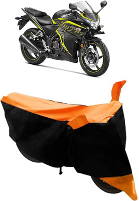 AutoKick Two Wheeler Cover for Honda(CBR 250R, Orange)