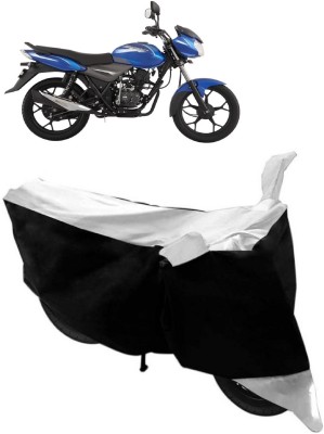 AutoKick Two Wheeler Cover for Universal For Bike(White)