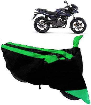 AutoKick Two Wheeler Cover for Bajaj(Pulsar 180 DTS-i, Green)