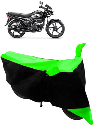 AutoKick Two Wheeler Cover for Hero(Super Splendor, Green)