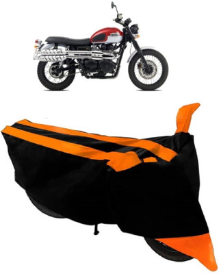 Elegance Two Wheeler Cover for Triumph(Scrambler, Orange)