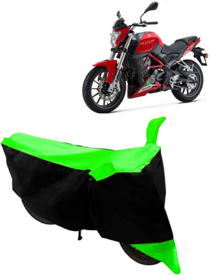 AutoKick Two Wheeler Cover for DSK Benelli(TNT 25, Green)