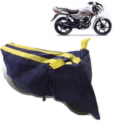 AutoRock Two Wheeler Cover for TVS(Pheonix, Yellow)