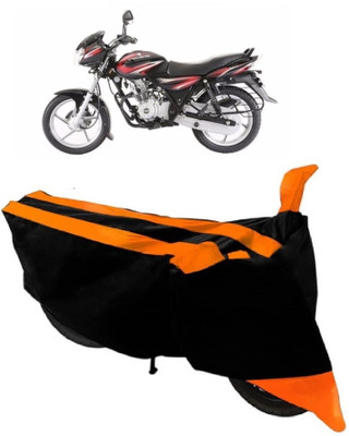 Elegance Two Wheeler Cover for Bajaj(Discover 125 DTS-i, Orange)