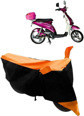 Elegance Two Wheeler Cover for Avon(E Lite, Orange)