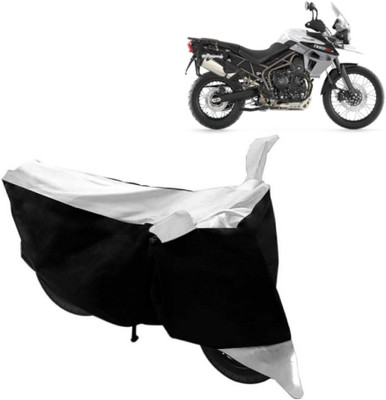 Elegance Two Wheeler Cover for Triumph(Tiger 800 XCA, White)